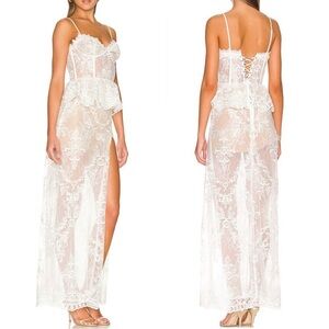 V. Chapman Ophilia Dress in White size 2